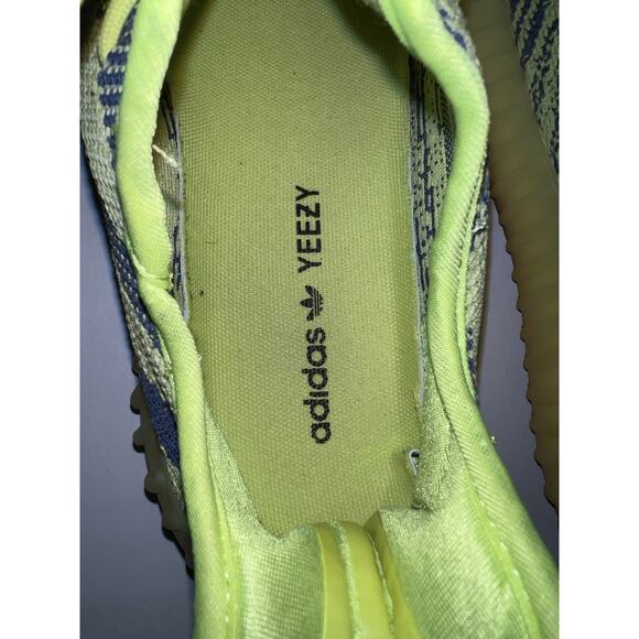 Adidas Yeezy Boost 350 V2 Low Semi Frozen Yellow Knit Men’s 11 Sneakers Shoes
